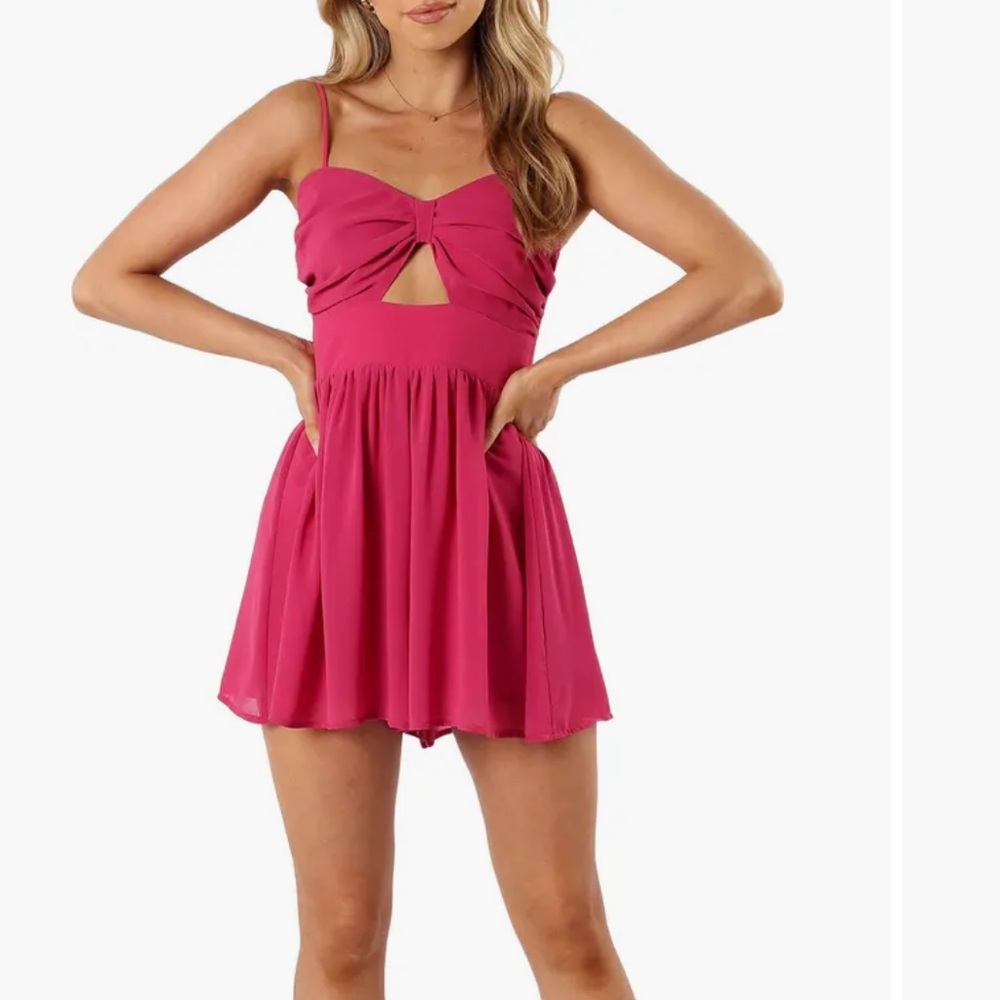Petal & Pup Vibrant Pink Dress - Picture 2 of 9